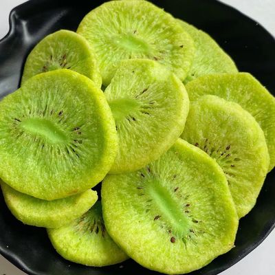 購入 栄養価が高い乾燥されたフルーツ野菜のOEMによって水分を取り除かれるキーウィの破片 online manufacture