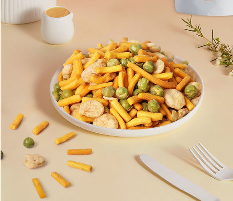 購入 半柔らかいグリーンピースの軽食のさわやかなフルーツおよびナットの組合せをパーム油 online manufacture