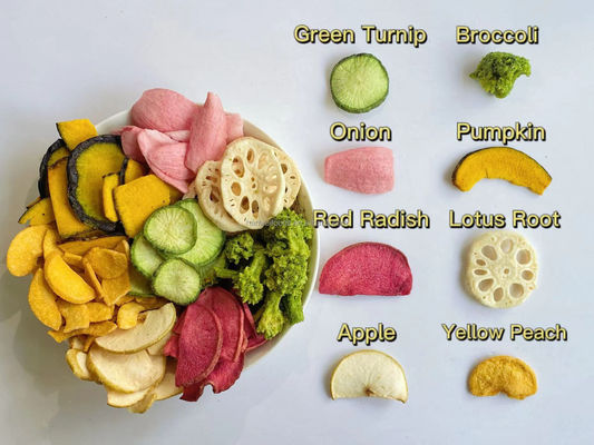 熱い販売の乾燥された野菜は自然な水分を取り除かれたブロッコリーの卸売価格の揚げられていたブロッコリーの破片に掃除機をかける