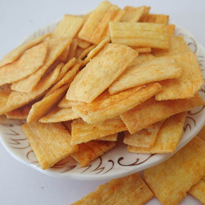 良い値段 日本のステーキおよびバーベキューによって風味を付けられる吹かれた食糧米のクラッカーの軽食BBQのビスケット オンライン