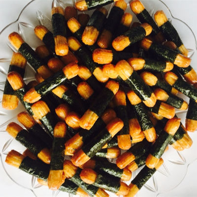 良い値段 海藻は米のクラッカーの軽食のシャキッとしたおいしいポン菓子の軽食を転がした オンライン