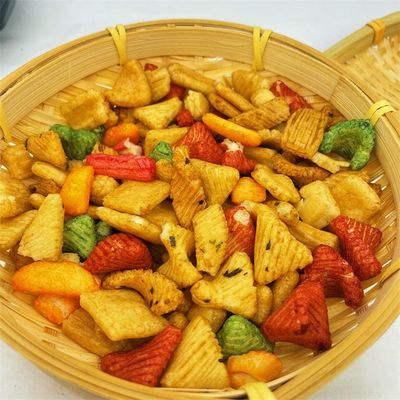 oemはシャキッとしたクラッカー バルク軽食の中国の製造業者のポン菓子の