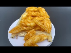 シャキッとした米のクラッカーの海藻カレーの唐辛子の黒胡椒の味の軽食のチャーハンのクラッカー