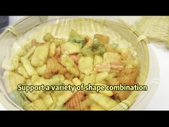 oemはシャキッとしたクラッカー バルク軽食の中国の製造業者のポン菓子の