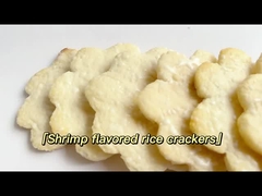 「あらゆるかみ傷で喜ばせなさい:シャキッとしたエビ肉雪片のクッキー」